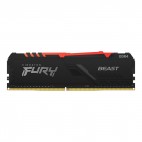 Memorie Kingston FURY Beast RGB, 32GB DDR4, 3000MHz CL16